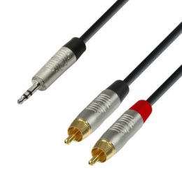 Miniplug-stereo-2xRCA-REAN